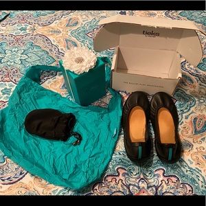 Tieks black matte LIKE NEW 6